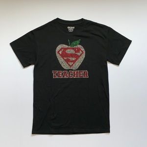 Superman Teacher Biedazzle T